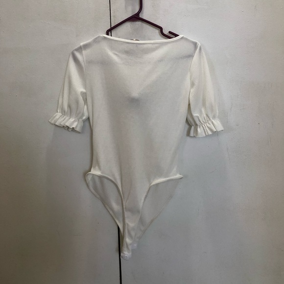 White body suit top - Picture 2 of 2